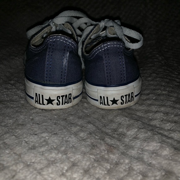 Blue Converse All-Star sz 5.5 - Picture 4 of 6